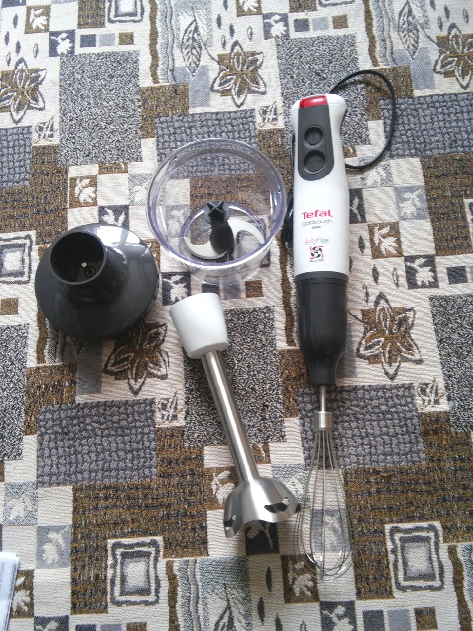 Погружной блендер Tefal Optitouch HB833132 Обзоры пользователей