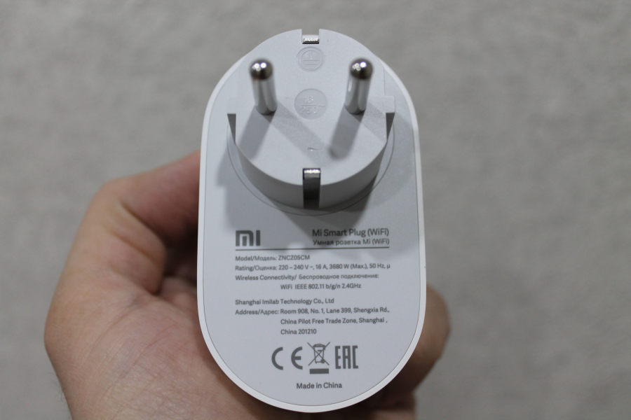 Обзор умной розетки Xiaomi Mi Smart Power Plug (ZNCZ05CM) с wi-fi ...
