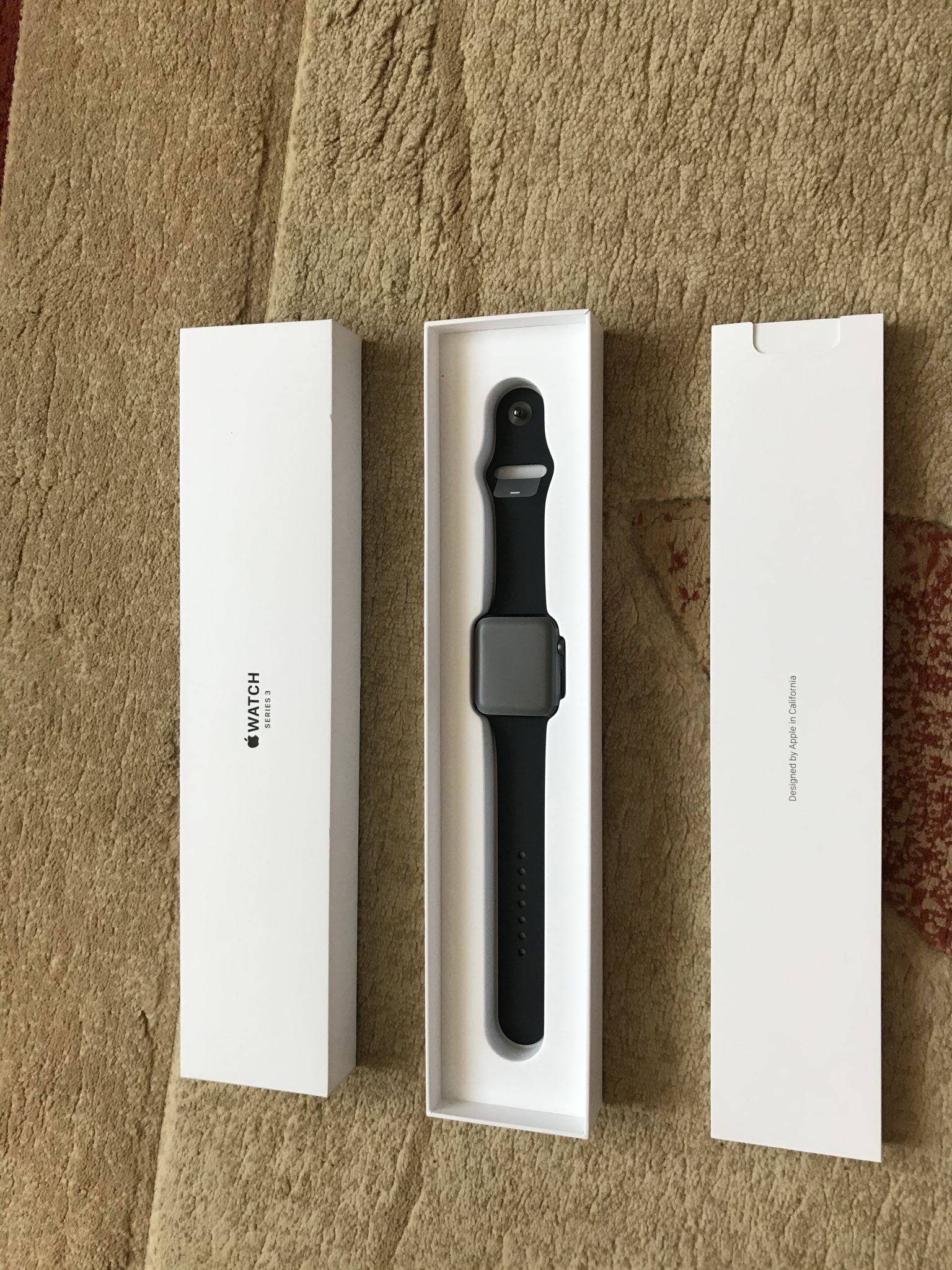 Apple Watch Series popular 3 Gray 42mm