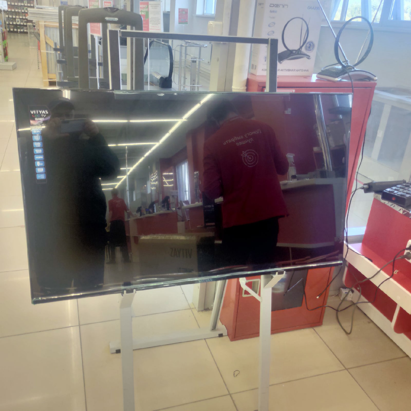 Видеообзор на Ultra HD (4K) LED телевизор 50" Витязь 50LU1204 Smart ...