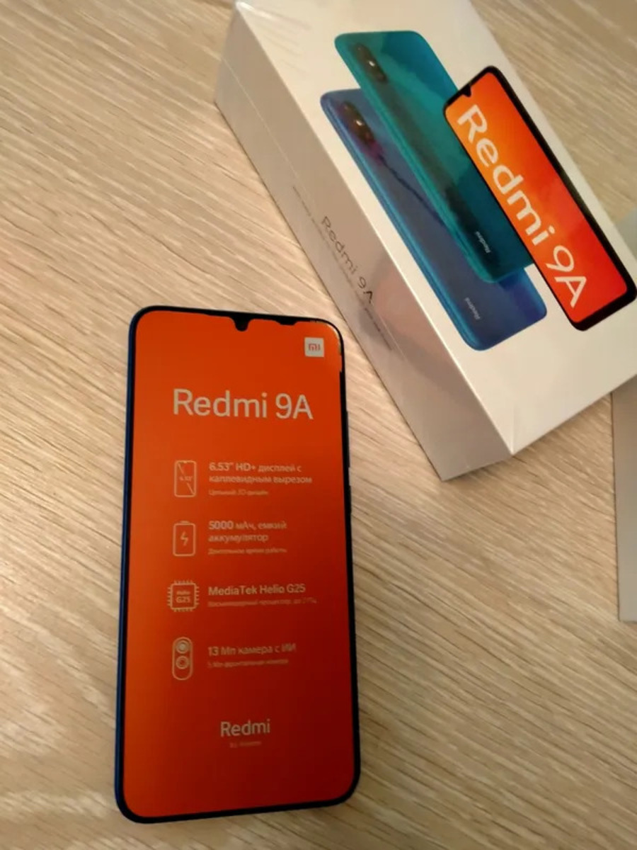 Смартфон Xiaomi Redmi 9A 32GB Sky Blue - купить смартфон Сяоми Redmi 9A  32GB Sky Blue, цены в интернет-магазине Эльдорадо в Москве, доставка по РФ