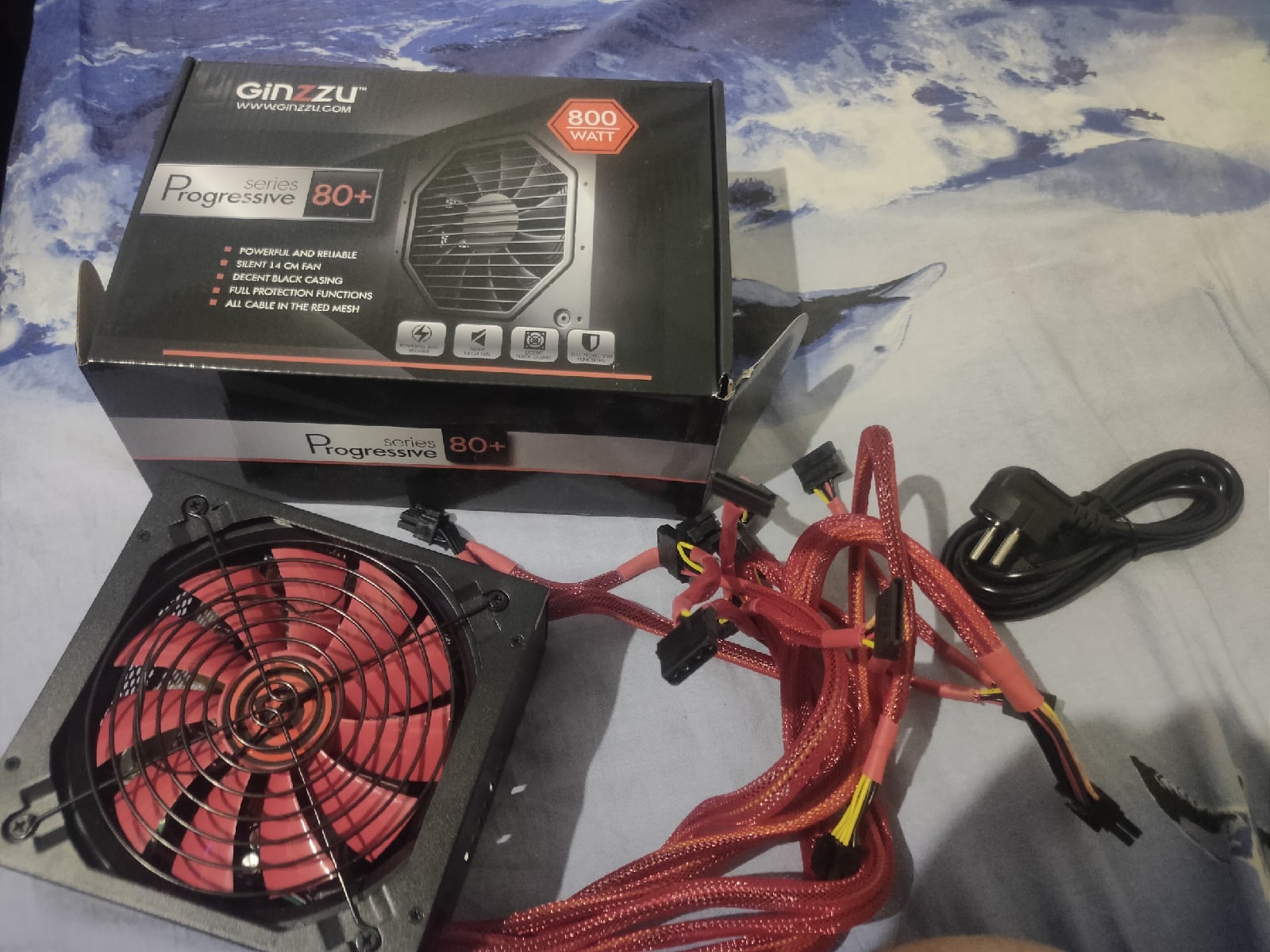 Обзор блока питания для компьютера Ginzzu PC800, 14 см, 80 PLUS Обзоры ...