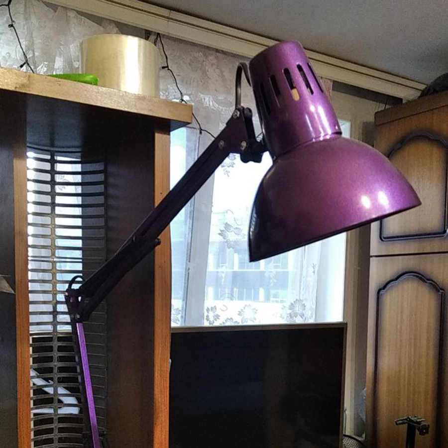 Обзор настольного светильника Camelion KD-312 C12 Purple Обзоры ...