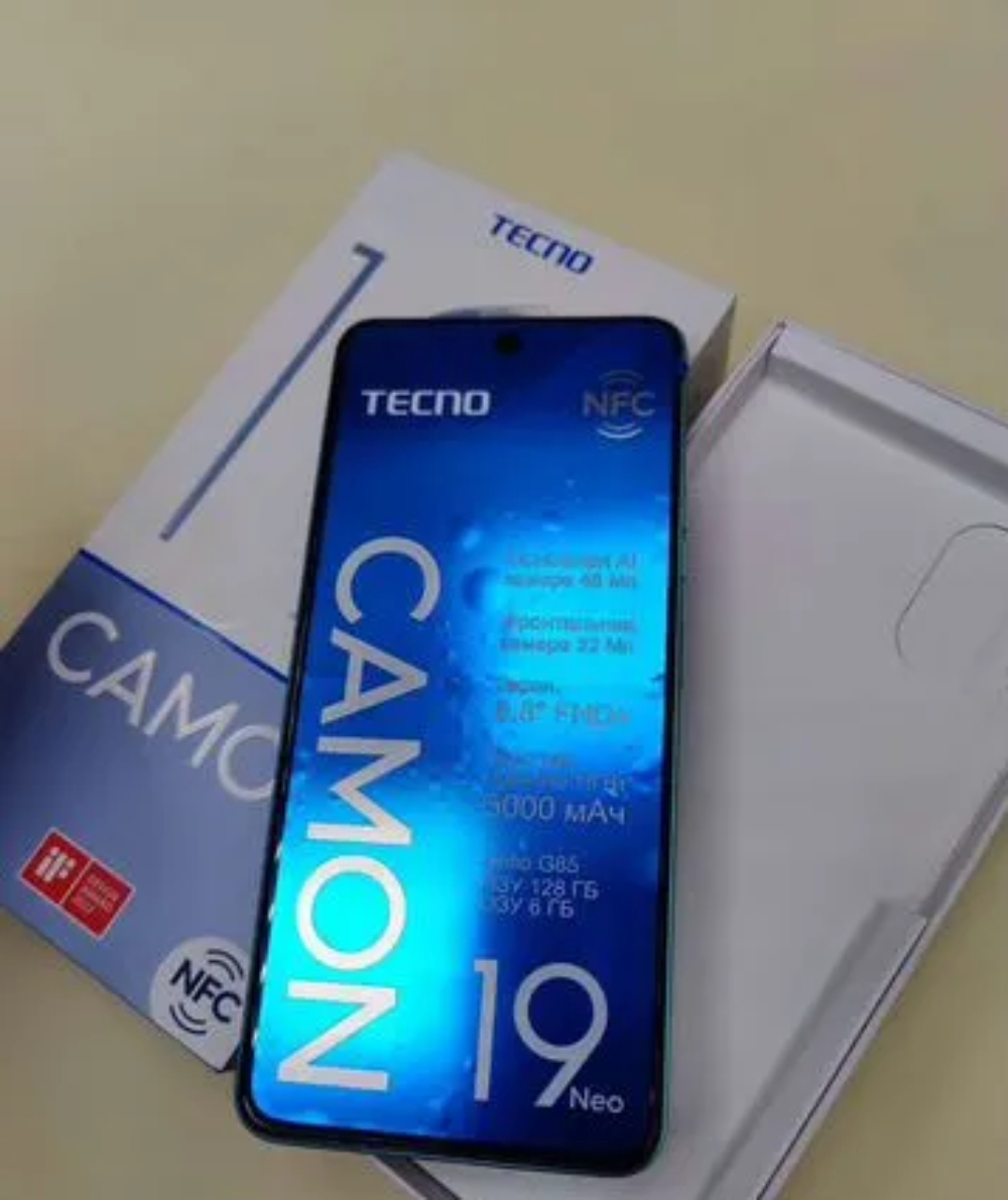 Смартфон TECNO Camon 19 Neo 6+128GB Green (CH6i) - купить смартфон Текно Camon  19 Neo 6+128GB Green (CH6i), цены в интернет-магазине Эльдорадо в Москве,  доставка по РФ