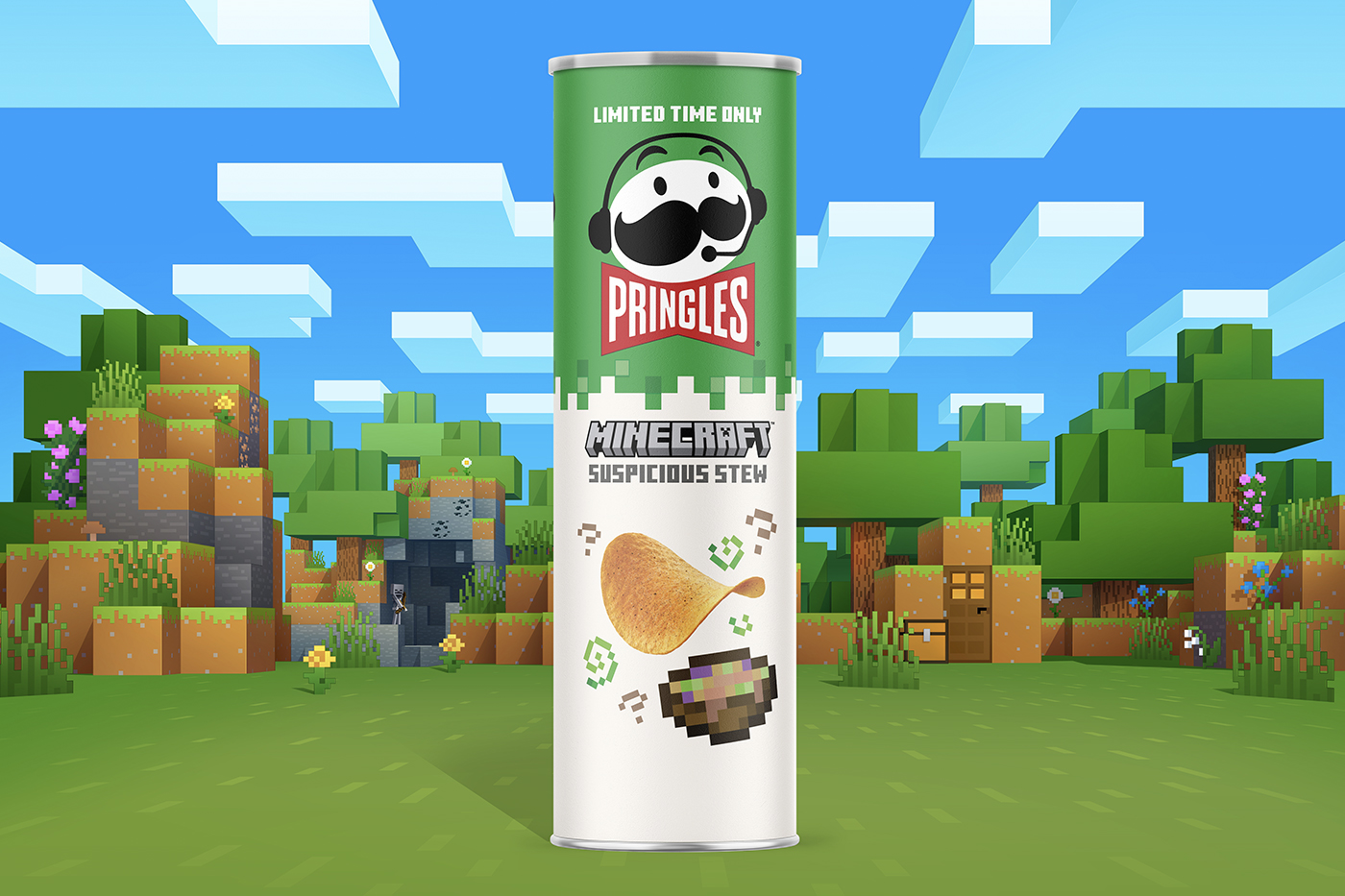 Pringles выпустила чипсы для фанатов Minecraft Новости