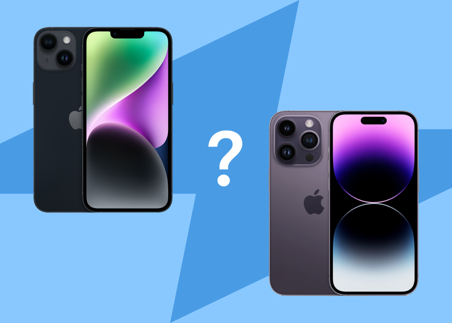 Сравнение iPhone 14 и 14 Pro: чем айфон 14 отличается от 14 Про ...